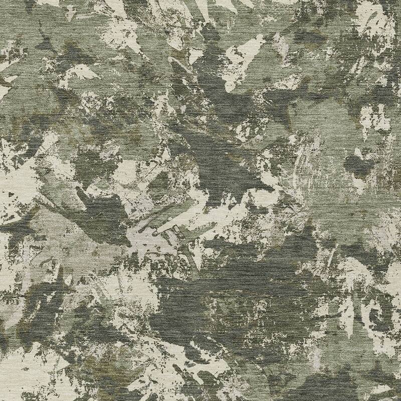 HomeRoots Floral Transitional Rectangle Outdoor Rug