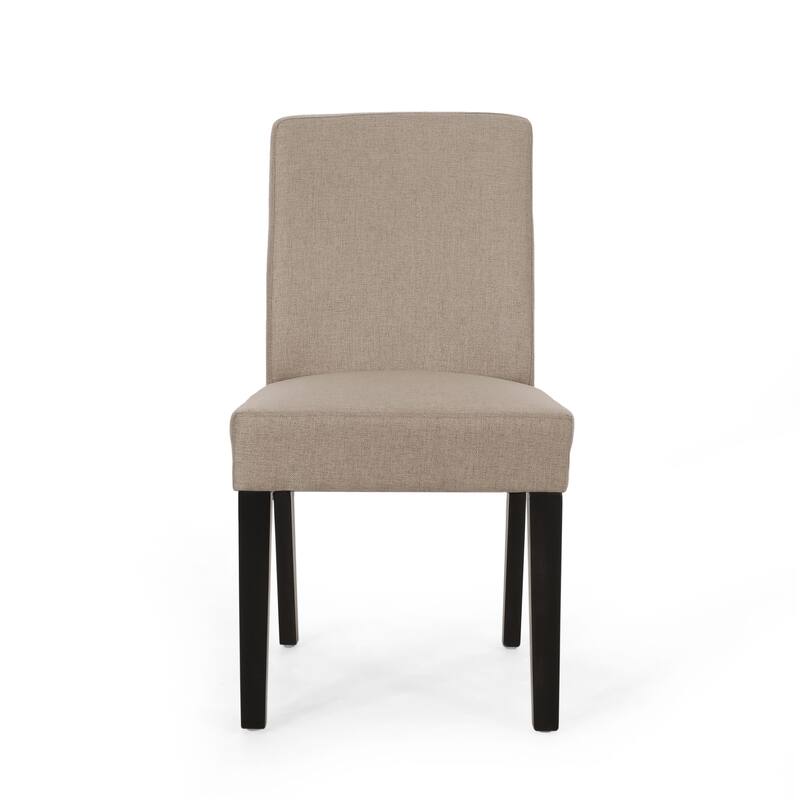 Kuna Contemporary Upholstered Dining Chair (Set of 2) by Christopher Knight Home