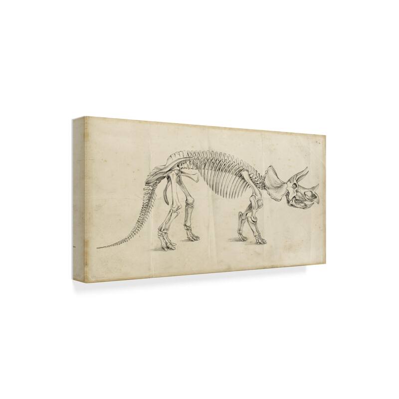 Ethan Harper 'Dinosaur Study Ii' Canvas Art