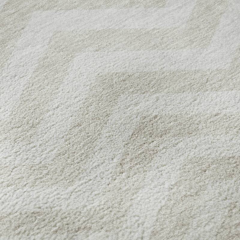 Premium Washable Super Soft Modern Chevron Mayfield Rug