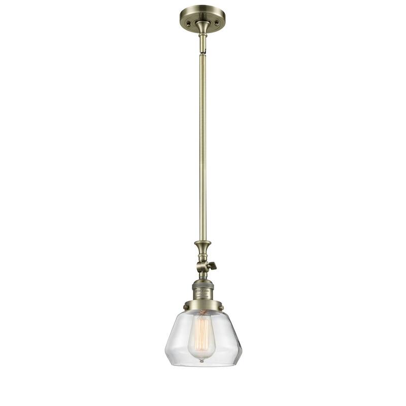Innovations Lighting Fulton 7" Wide Adjustable Mini Pendant