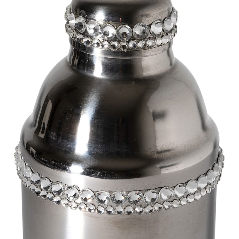 Sparkles Home Appian Rhinestone Cocktail Shaker - N/A