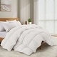 preview thumbnail 53 of 72, Medium Warmth All Season 600 Fill Power White Goose Feather Down Comforter Duvet Insert