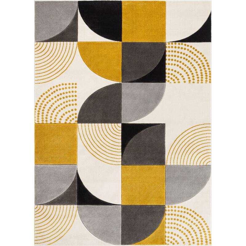Well Woven Good Vibes Margot Geometric Area Rug