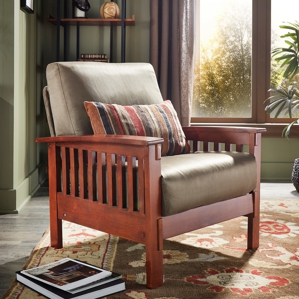 Mission style office chair outlet