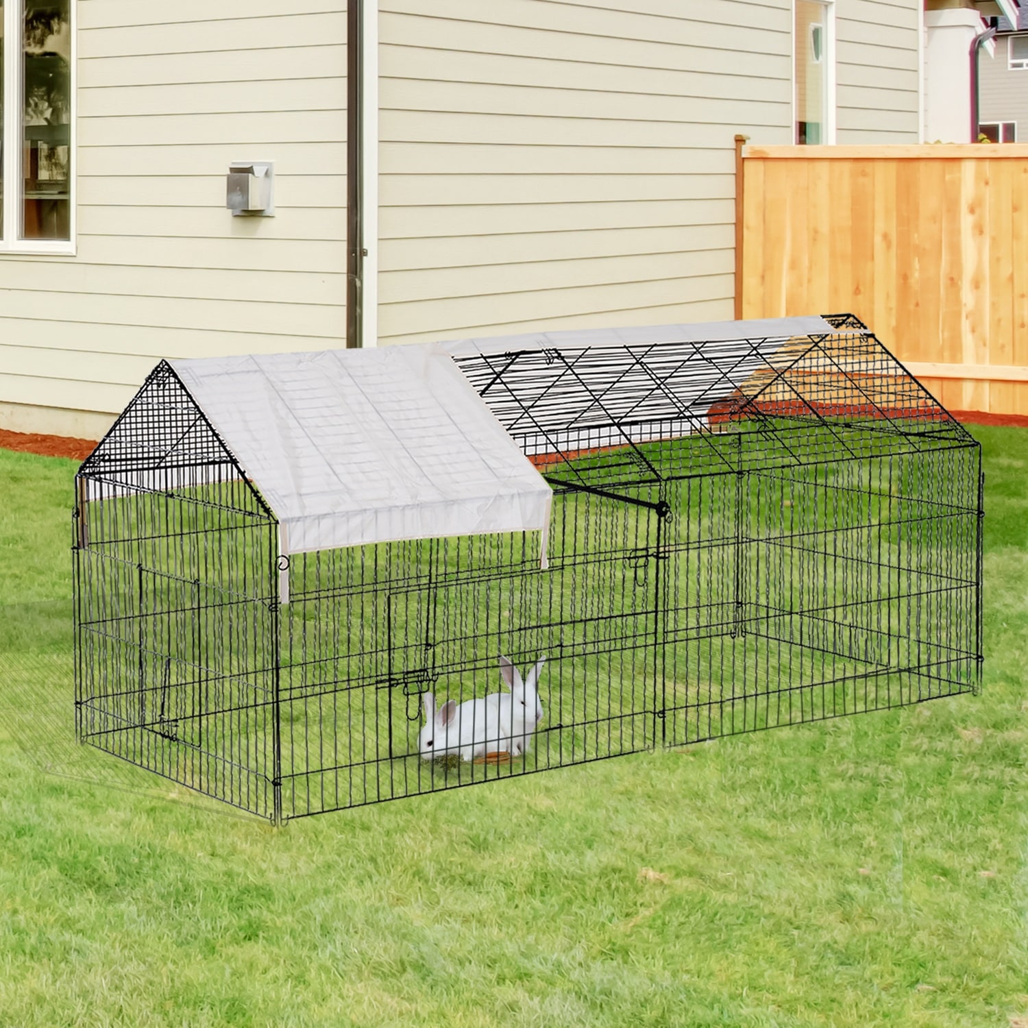 Outdoor Animal Enclosure / 12 Ft Geodesic Dome Outdoor Aviary Chicken