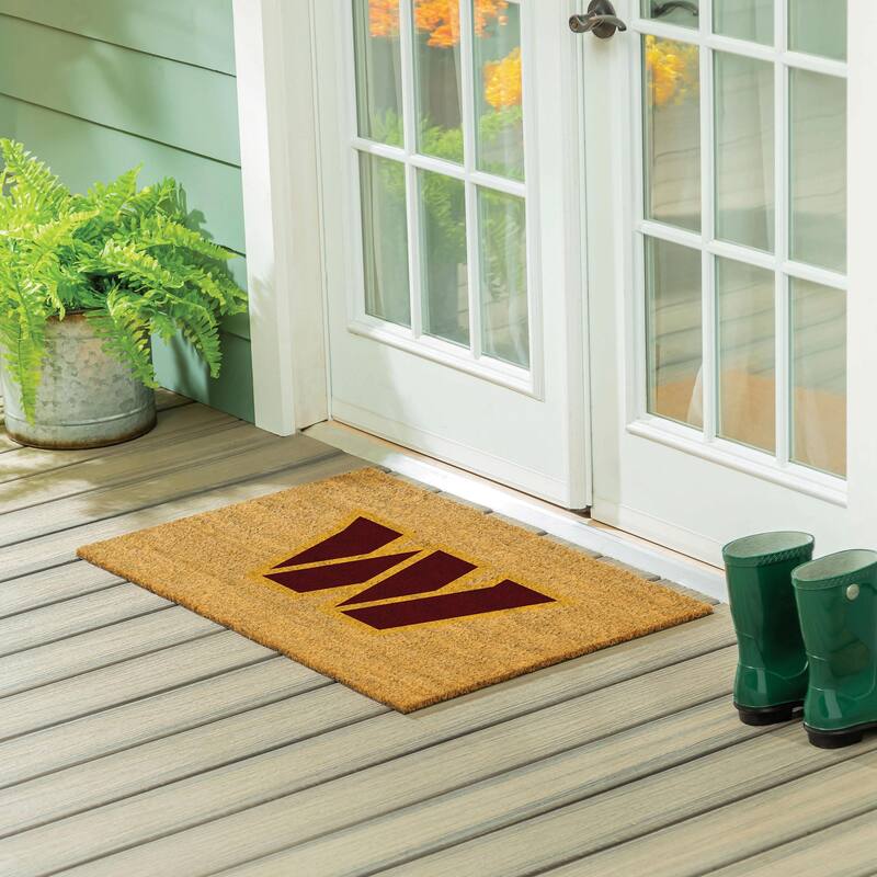 Washington Commanders Full Color Indoor/Outdoor Coir Mat