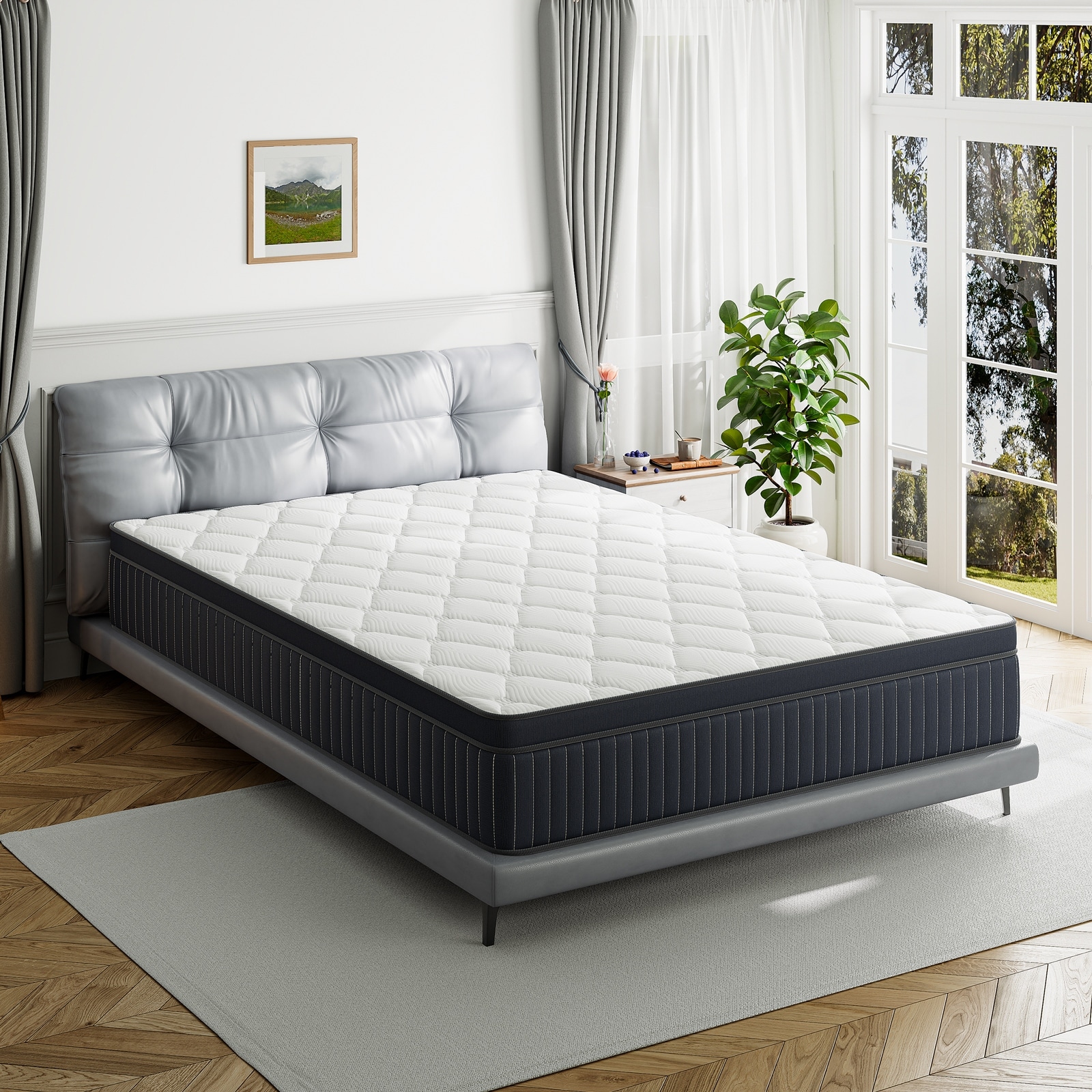 Full size bed mattress and box spring store