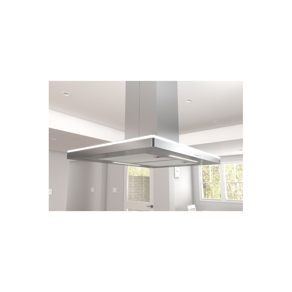 Zephyr ZLC M90BS 600 CFM 36 Wide Island Range Hood with ACT Stainless Steel Bed Bath Beyond 17134999