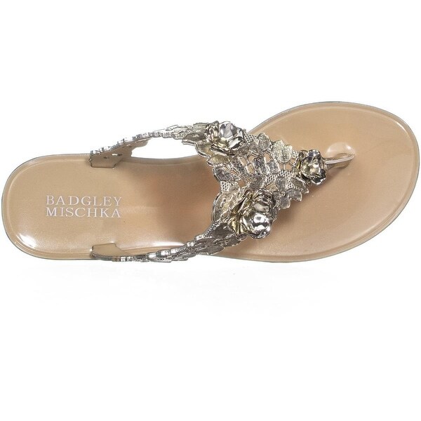 badgley mischka bali jelly flip flop