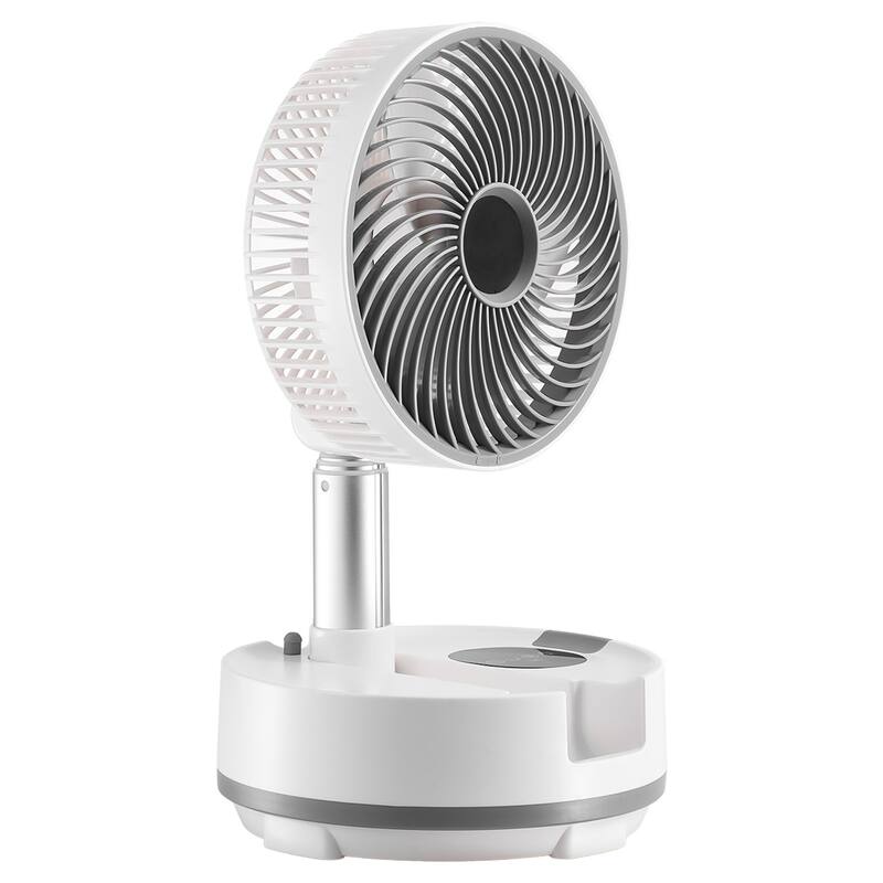 8 inch Foldable Rechargeable Oscillating Fan 3 in 1 Remote 8 Speeds