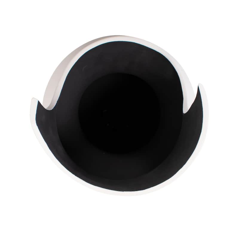 Rapsie Black and White Vase- Tall