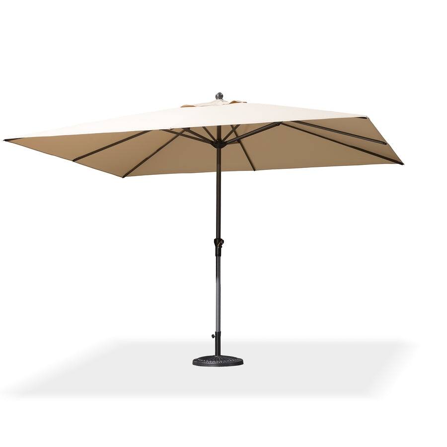 PURPLE LEAF Durable Solid Outdoor Market Umbrella Patio Table Umbrella