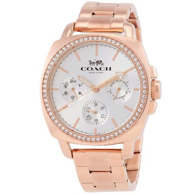 Coach Women's Boyfriend Silver Dial Watch - 14503949 - 6 (36)
