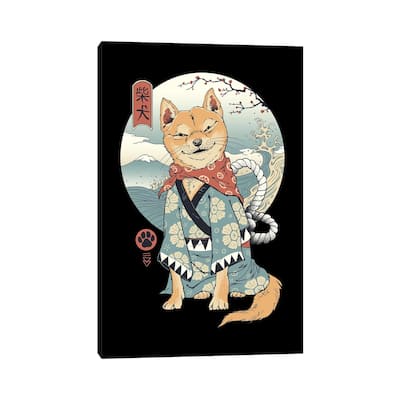 iCanvas "Shiba Inu" by Vincent Trinidad Canvas Print