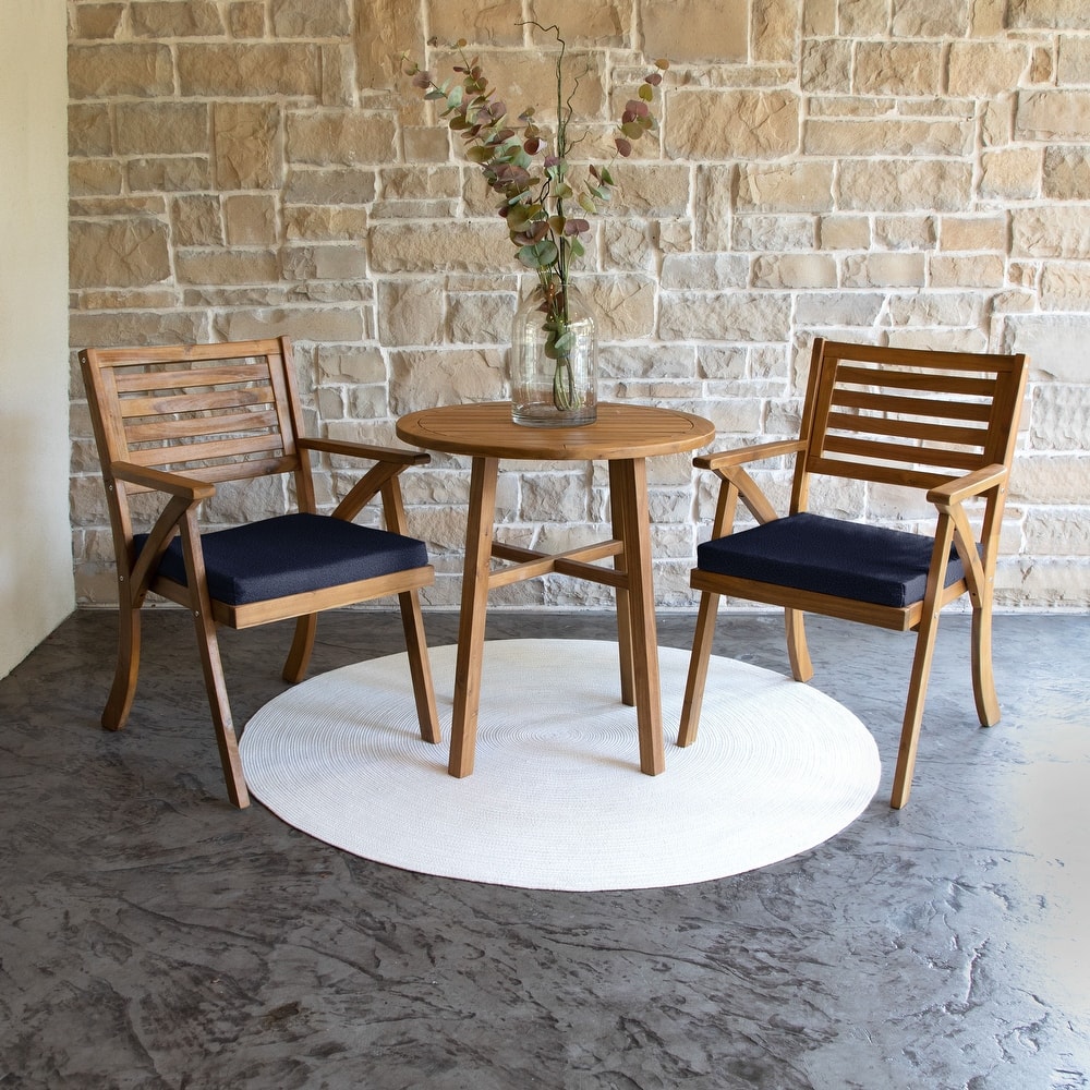 Sorra Home Valdese Boucle Outdoor Chair Cushion