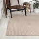 preview thumbnail 50 of 111, JONATHAN Y Maribo Minimalist Scandi Striped Navy/ivory Area Rug