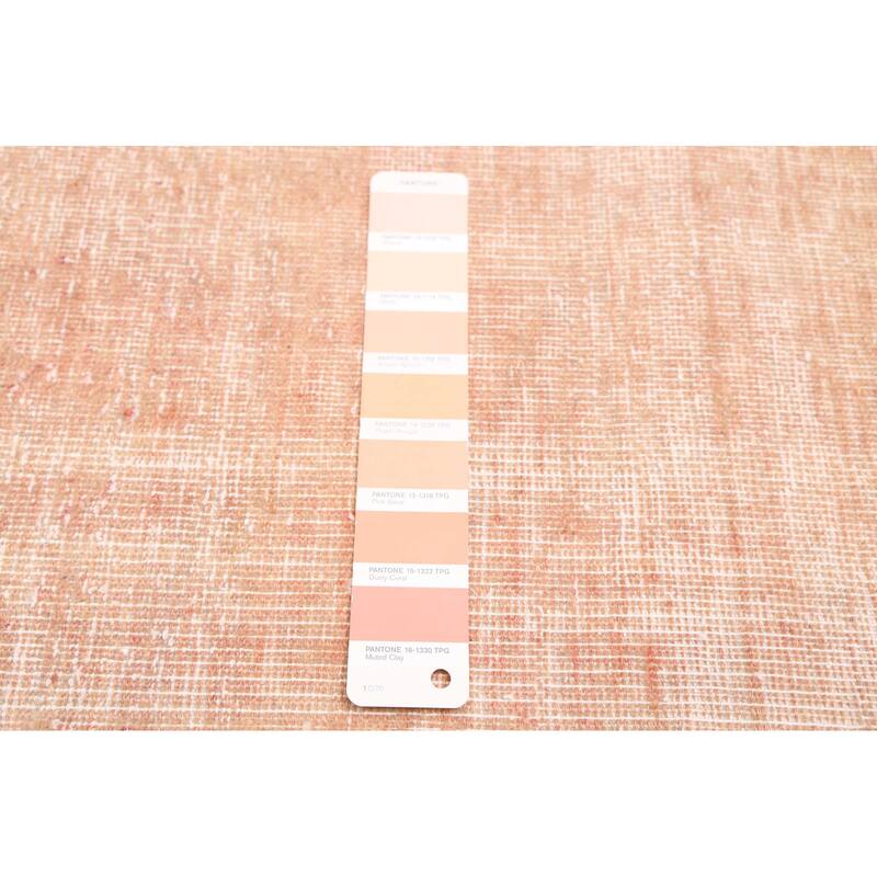 ECARPETGALLERY Hand-knotted Antalya Vintage Light Copper Wool Rug - 8'10 x 12'4