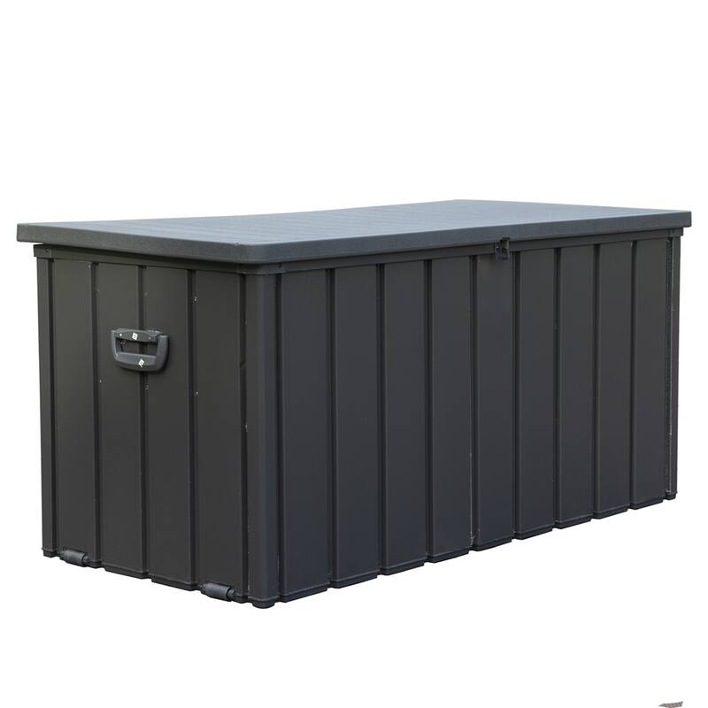 100 Gallon Outdoor Waterproof Storage Deck Box,Lockable