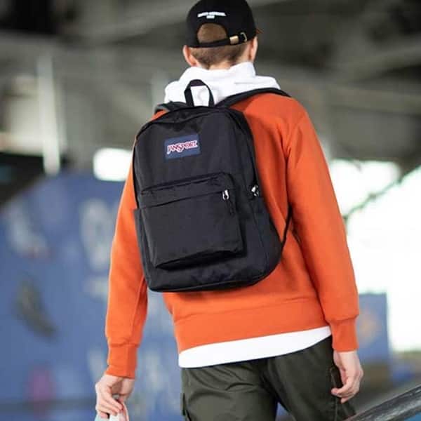 jansport backpack with side pockets Superbreak Featuring a suede leather bottom for extra durability JanSport Main Campus Backpack -