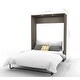 preview thumbnail 17 of 26, Cielo by Bestar Classic 124-inch Queen Wall Bed kit
