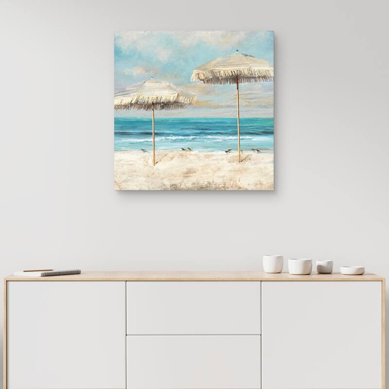 Beach Duet by Studio Arts Canvas Art Print by Studio Arts Canvas Art Print