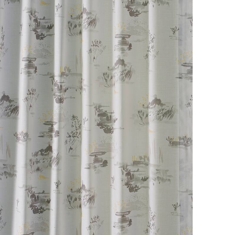 Exclusive Fabrics Textured Cotton Printed Curtains for Bedroom and Living room (1 Panel)