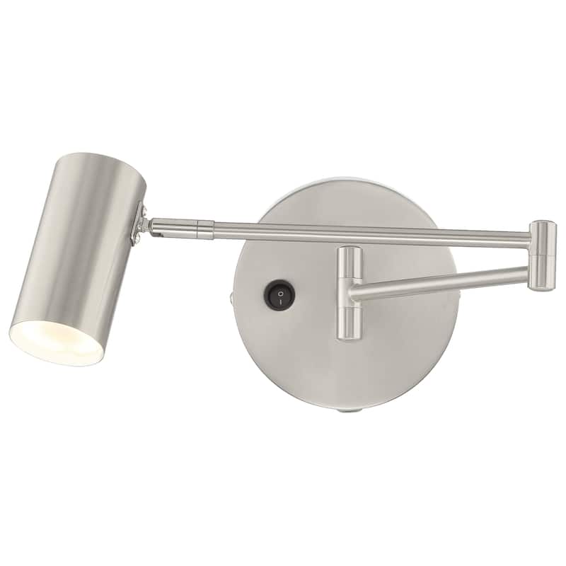 Access Lighting Juhl LED Reading Light - Brushed Steel - Dedicated LED