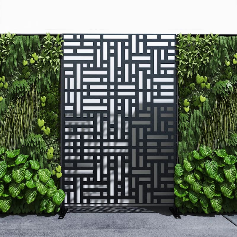 Free Standing Decorative Outdoor Privacy Screen