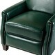 preview thumbnail 59 of 96, Gladis Modern Retro Genuine Leather Recliner with Nailhead Trim Set of 2 by HULALA HOME