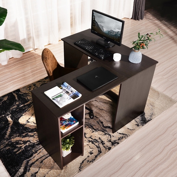 Copper grove l shaped clearance desk
