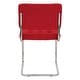 preview thumbnail 7 of 16, Breuer Chair Company Aurora Cushion Padded Seat & Cushion Back Cantilever Side Chair w Chrome Frame (Various Upholstery Fabrics)