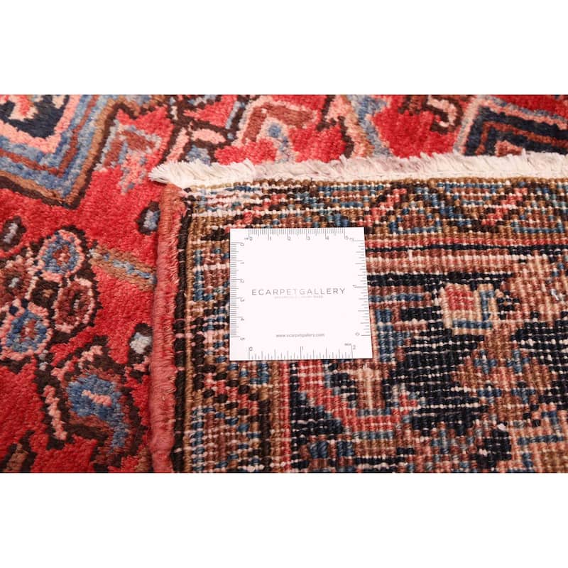 ECARPETGALLERY Hand-knotted Sarabi Red Wool Rug - 5'0 x 6'6