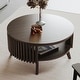 preview thumbnail 2 of 8, Studio London Sierra Mid Century Modern Coffee Table with Storage