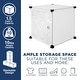 preview thumbnail 4 of 7, Work-It! Cube Storage Organizer | Stackable Portable Closet Organizer Shelves