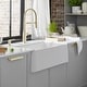 preview thumbnail 20 of 33, Blanco Rivana Semi-Pro Pull-Down Dual-Spray Kitchen Faucet 1.5 GPM - 8.88-in x 4.56-in x 19.88-in