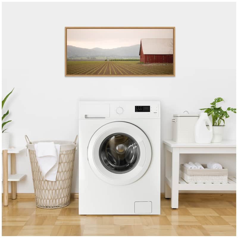 Kate and Laurel Sylvie Farm Life Framed Canvas by Crystal Lynn Collins
