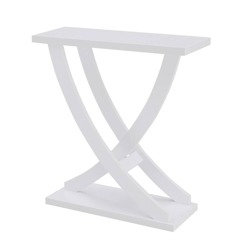 Convenience Concepts Newport Criss-Cross Console Table