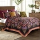 preview thumbnail 1 of 7, Jessa Bohemian Botanical Reversible Quilt and Pillow Sham Set