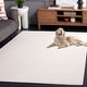 preview thumbnail 78 of 92, SAFAVIEH Faux Rabbit Fur Machine Washable Slip Resistant Nanami Rug 2' x 3' - Beige - Rectangle
