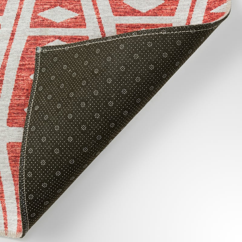 Indoor/ Outdoor Addison Yuma Southwest Tribal WashableArea Rug