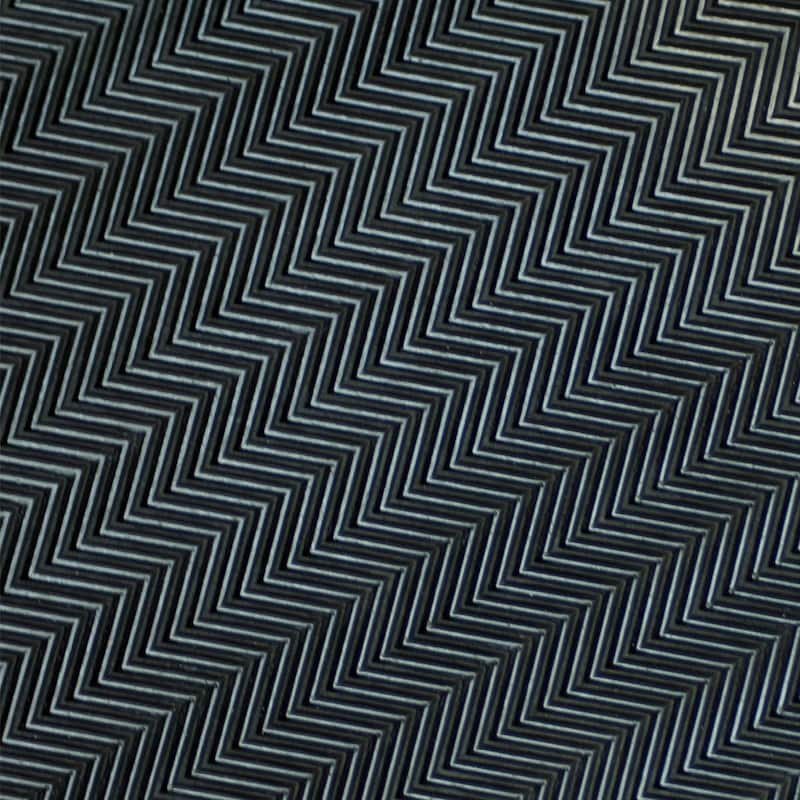 Rubber-Cal "Fish-Bone" Thermoplastic Flooring