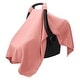 preview thumbnail 63 of 69, Baby Car Seat Cover, Large Car Seat Canopy by Comfy Cubs Dusty Rose