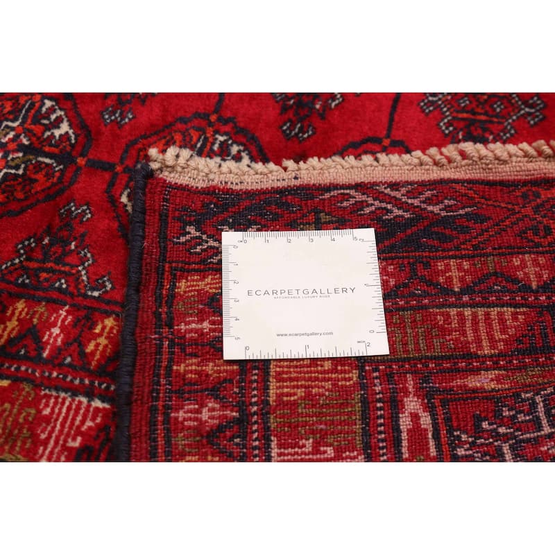 Teimani Red Rug 3'11" x 5'9" - 3'11 x 5'9