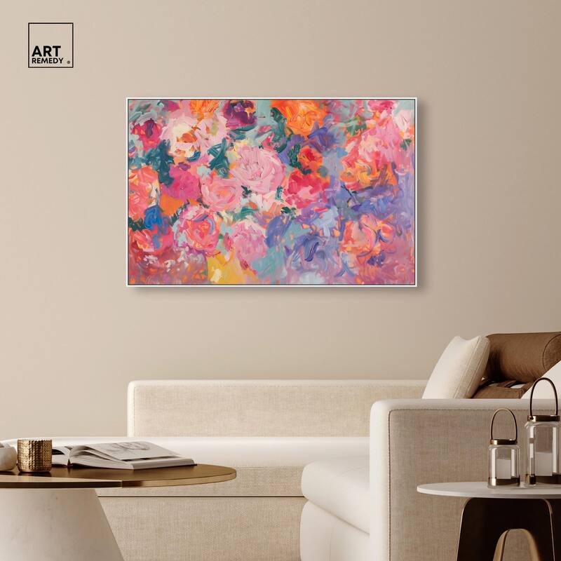 Kaleidoscope of Color Canvas by Art Remedy