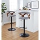 preview thumbnail 1 of 141, Carson Carrington Viby Adjustable Bar Stool with Rounded T Footrest (Set of 2)