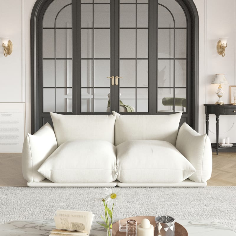 7 Pieces Modular Sectional Sofa Set for Living Room Furniture Sets