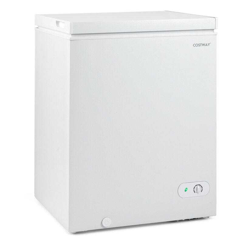 Costway 5 Cu.Ft Compact Chest Freezer with 7-Gear Adjustable - See Details