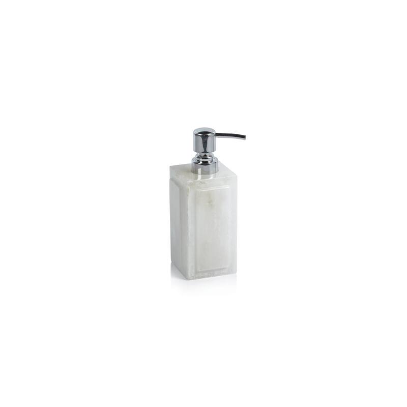 Cremona Alabaster Lotion / Liquid Soap Dispenser - White