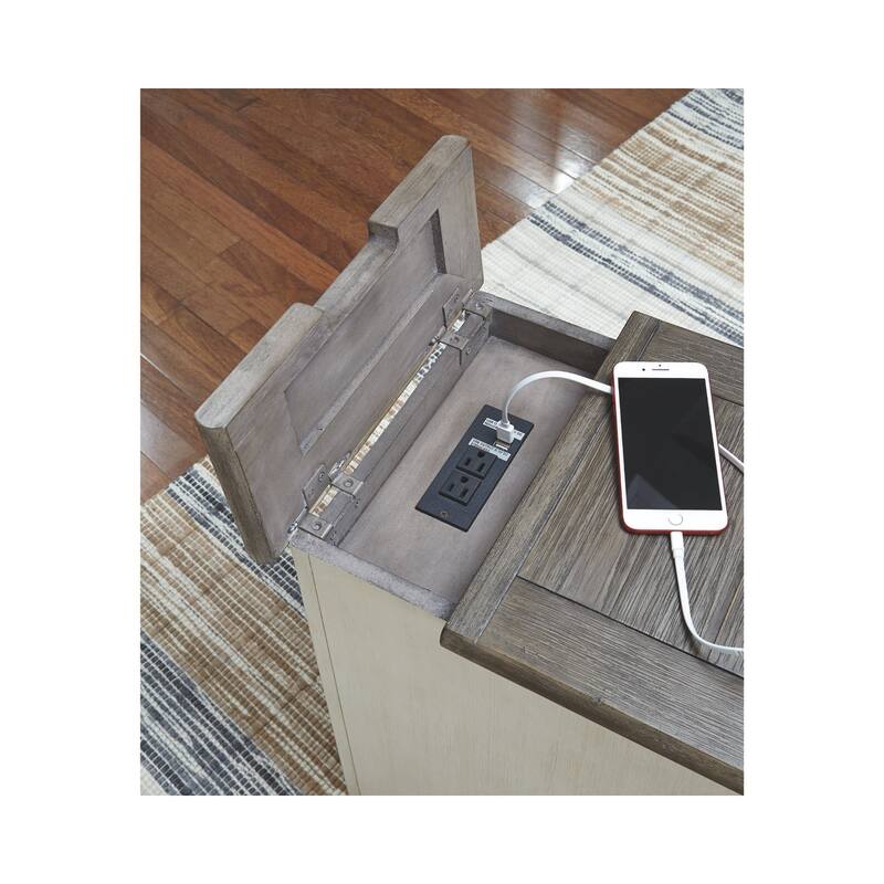 Bolanburg Casual Chair Side End Table Two-tone